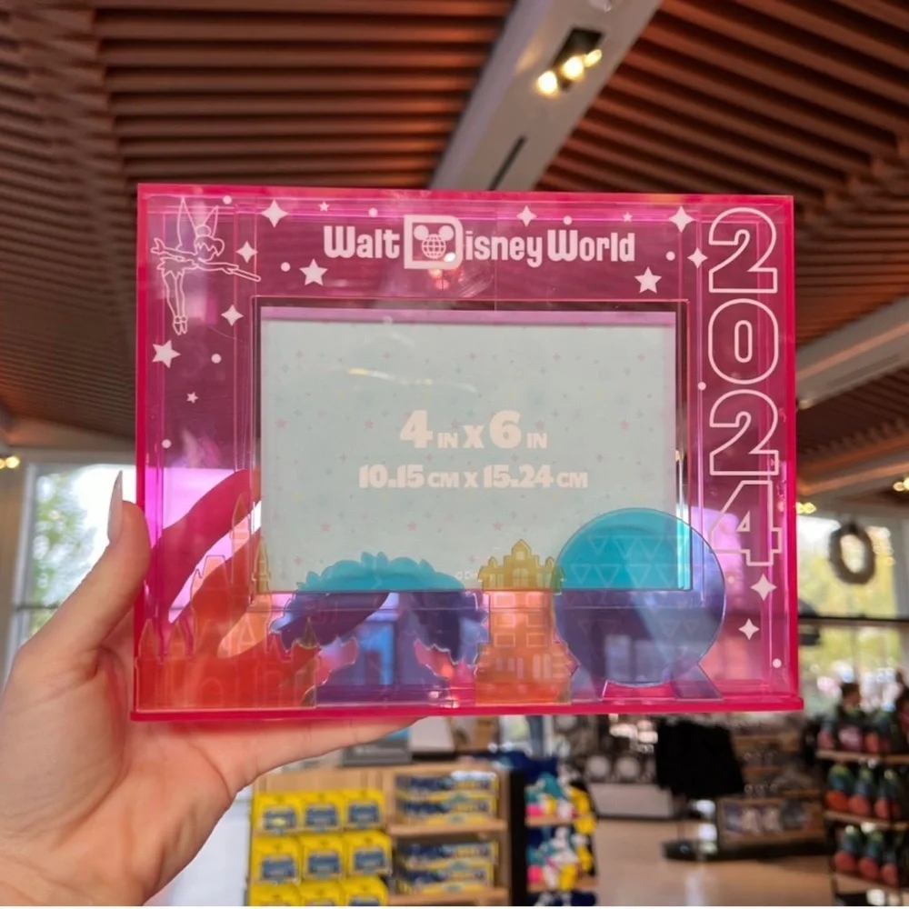 2024 WDW Pink Picture Frame- 4x6